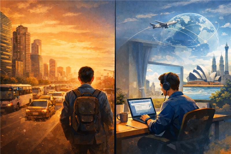 Local Job vs Global Work: Why the Difference Matters More Than Ever